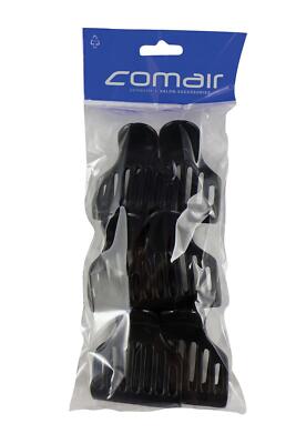 Comair Abteilklammer Plastik Butterfly 6er Btl schwarz