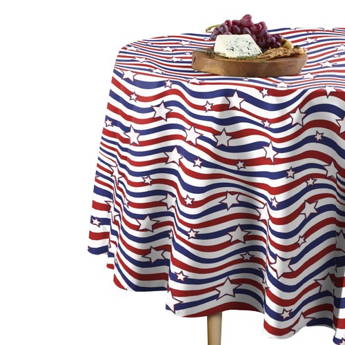 American Stars & Stripes Signature Tablecloth Assorted Sizes - Picture 14 of 20