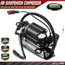 Air Suspension Compressor for Audi A8 Quattro S8 D3 4E 2005-2010 10-12 Cylinder