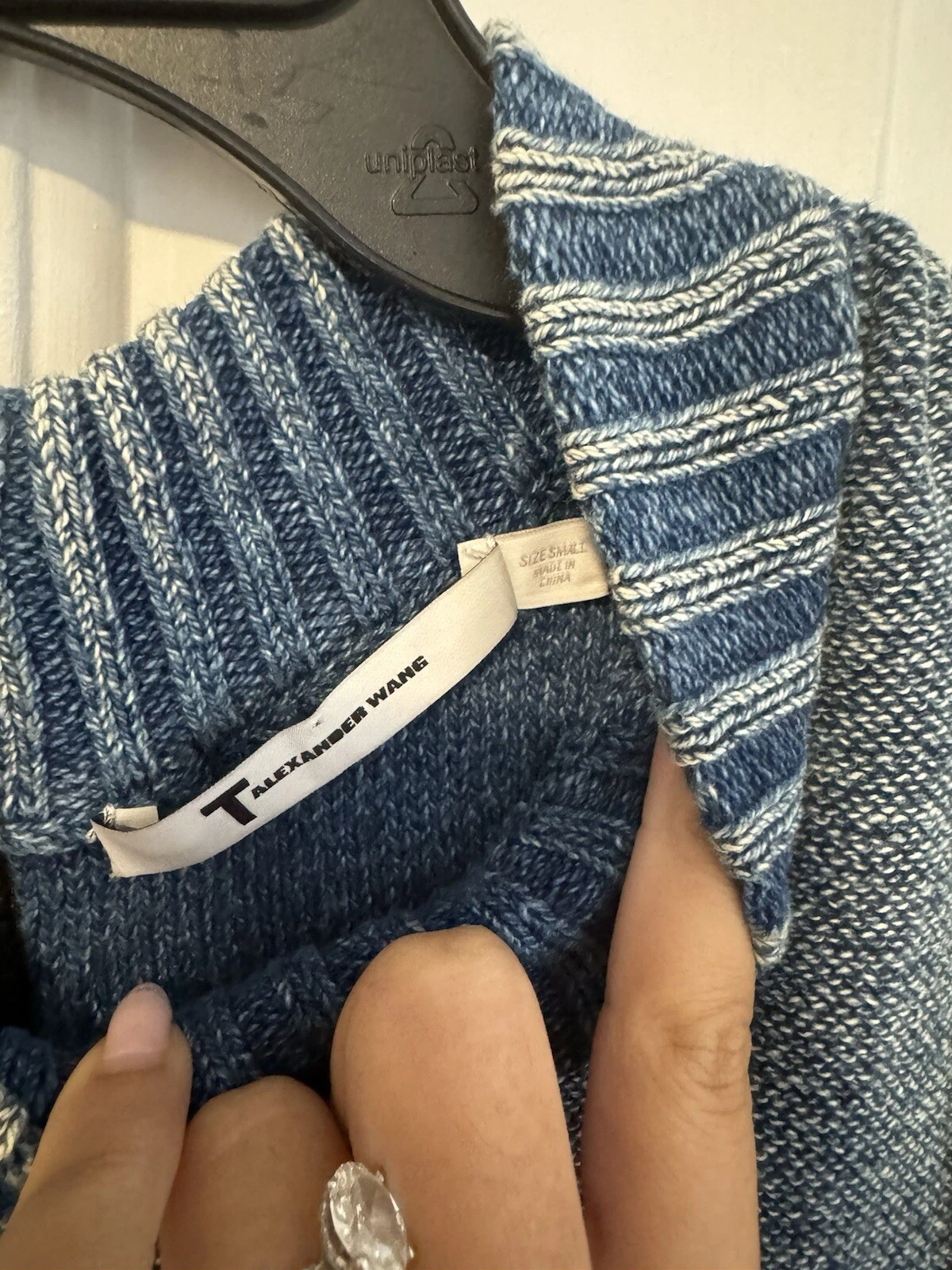 Abito indaco Alexander Wang ""Jean