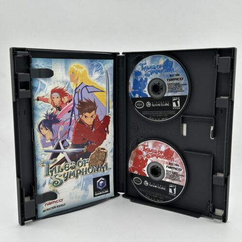 Tales of Symphonia ( Nintendo GameCube , 2003) Black Label Complete CIB Booklet - Picture 2 of 9