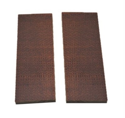 Ultrex Burlap (Jute) Micarta Natural Brown 2 pcs. 6x2x.250 Knife Handle Scales  
