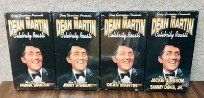 The Dean Martin Celebrity Roasts VHS Set of 4 Man of the Hour Sinatra SEALED