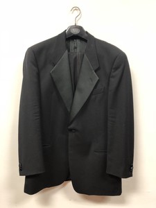 MANI-By-Giorgio-Armani-Black-Wool-Tuxedo-One-Button-WEDDING-PROM