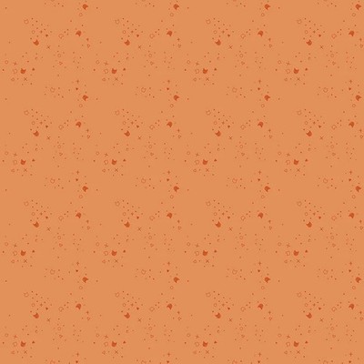 DEAR STELLA - Kitty Litter by Pamela Jane - Mango 1/4yd