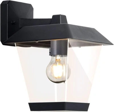 AIGOSTAR LAMPADA DA MURO APPLIQUE DA GIARDINO LANTERNA E27 ESTERNO IP44