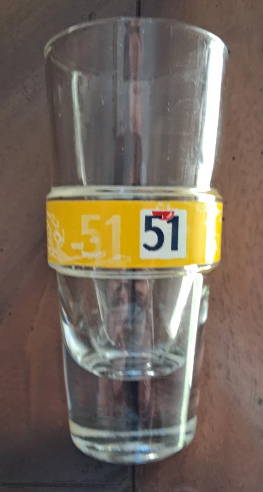 Verre PASTIS 51 Collector Jaune "Pour Les 51 Ans" - Photo 2/4