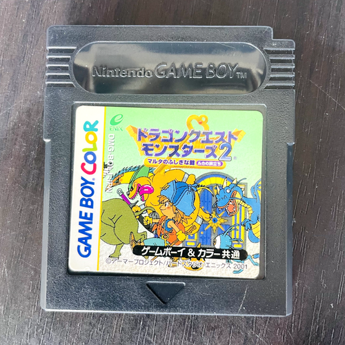 Dragon Quest Monsters 2 Nintendo Game Boy Color Enix 2001 Japanese Ver. Save OK - Photo 1/24