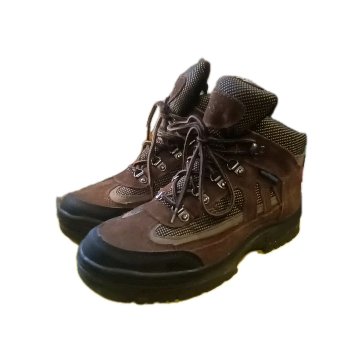 Itasca Brown Mens Hiking Boots Leather/Nylon Uppers Waterproof Size 9.5...BP...