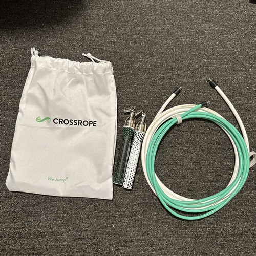 Crossrope Get Fit Weighted Jump Rope Set – 1/4 lb, 1/2 lb, 1 lb and 2 lb Ropes
