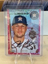 2023 Topps Chrome Platinum Anniversary Alex Bregman #258 Astros Autographed /100