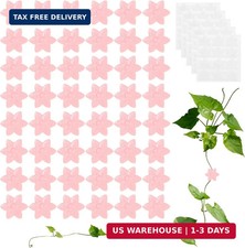 20 Pack Plant Wall Clips, Self-Adhesive Plant Climbing Wall Clips Fixer with Acr