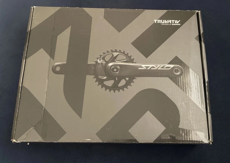 Juego de bielas TruVativ STYLO Carbon Eagle 175 mm 12 velocidades 34t husillo DUB Foto 2 de 4