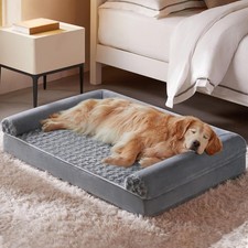 Orthopedic Dog Bed for Large Dogs, Waterproof Couch Pet Bed with Washable Cover