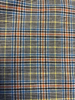 3 Meter Multi Karo 80% Baumwolle 20% Polyester Modestoff.