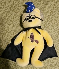 Vintage JC Celebrity Bears Born A Star 66 Harry Potter Wizard Beanbag Plush Toy