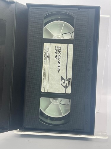 Eric Clapton Live 85 VHS - Picture 3 of 3