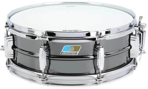 Ludwig Black Beauty Snare Drum - 5 x 14 inch - Black Nickel with 8-Lugs