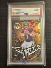 2023 Mosaic CJ Stroud Razzle Dazzle Case Hit SSP RC PSA 10 💎 MINT TEXANS