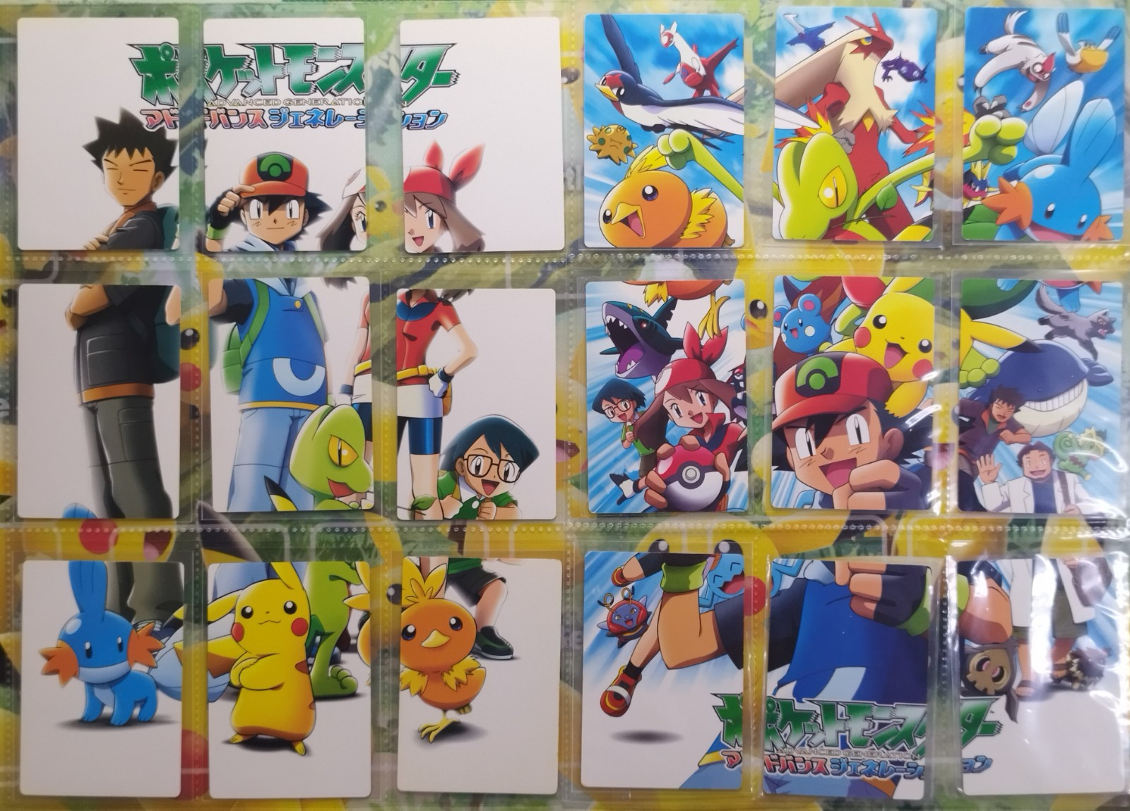 Pokemon Advanced Generation Adventure Card 18 Set 001-018 Japanese