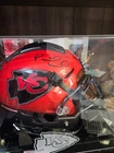 Patrick Mahomes Signed Full Size Authentic Helmet Beckett Witnessed