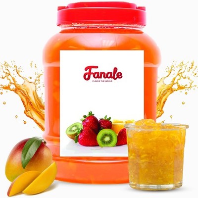 Fanale Premium Flavoring Jam for Bubble Tea | Mango Flavor Fruit Jam | for Bo...