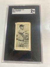 Sgc 2 1927 York caramel type 1 E C (Sam) Rice Washington Hall of Fame #30