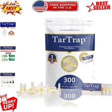 300-Pack Tar Removal Cigarette Filters for Smooth Smoking Experience