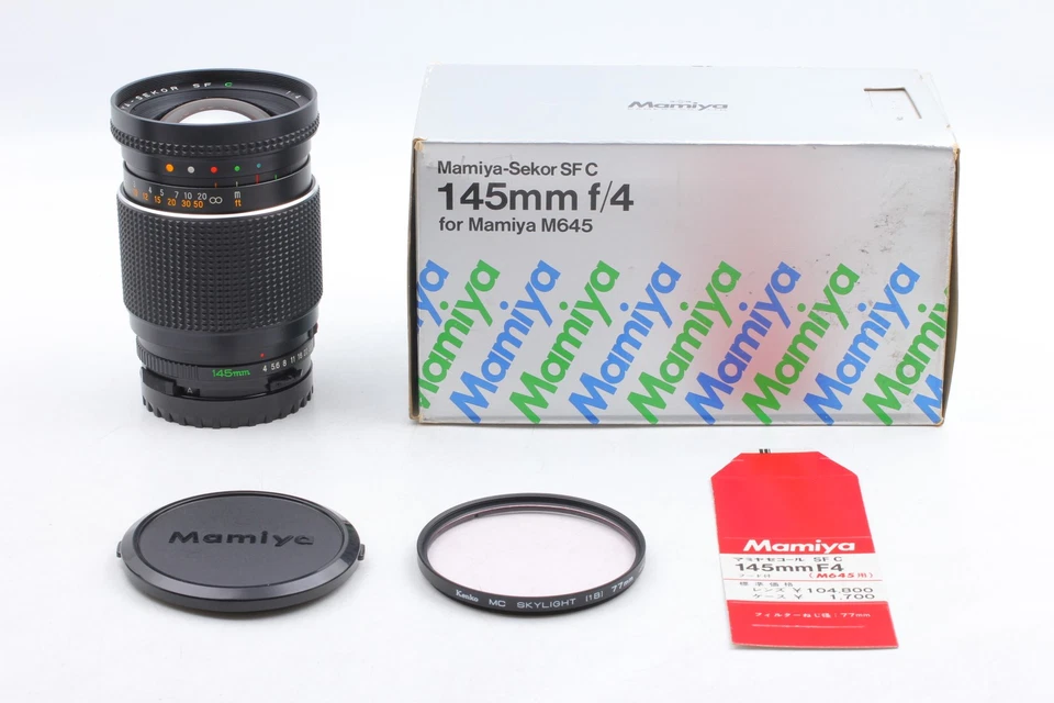 [Unused in Box] Mamiya Sekor C 145mm f4 SF For M645 1000s Pro TL  from JAPAN - Image 2 of 4