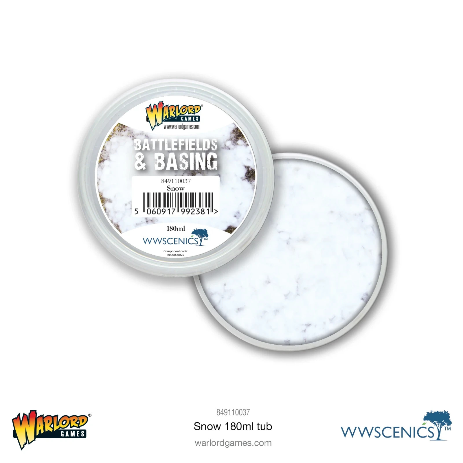 Snow - Model Basing - War world Scenics - Brand New