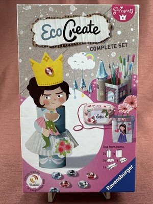 Ravensburger Upcycling Basteln EcoCreate Mini Princess Prinzessin 18131