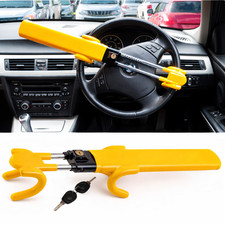 High Security Steering Wheel Lock Heavy Duty Anti Theft Car Van Adjustable Unive