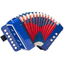Kids Accordion, 10 Keys Button Control Kid Accordions Musical Instruments for...