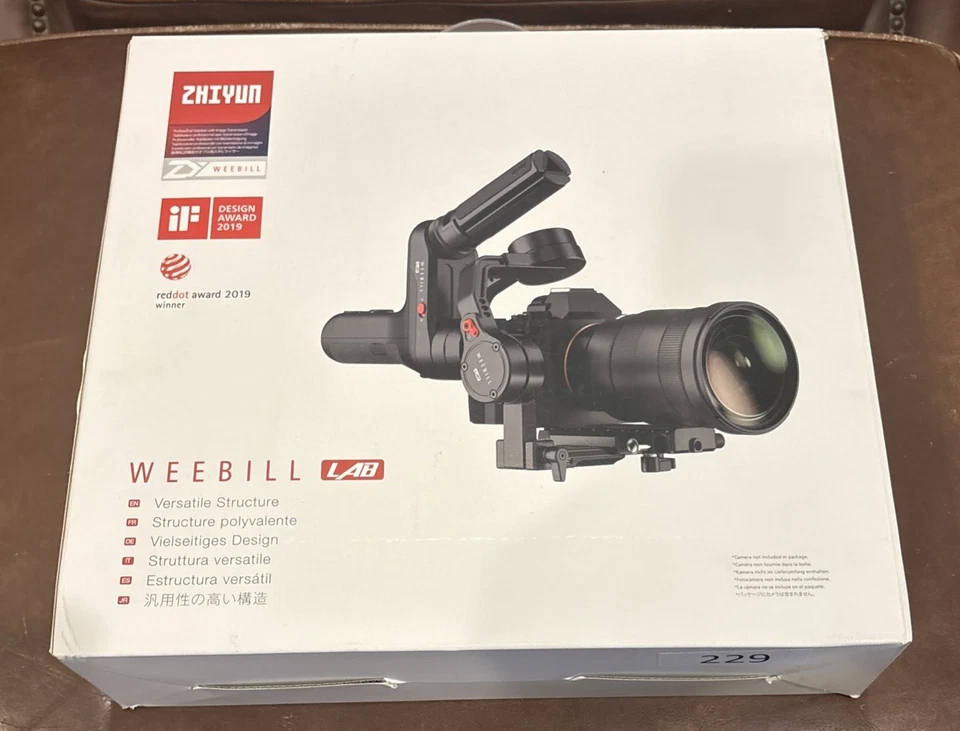 ZHIYUN WEEBILL LAB: 3-Axis Handheld Gimbal Stabilizer Portable - Excellent Cond. - Image 3 of 4