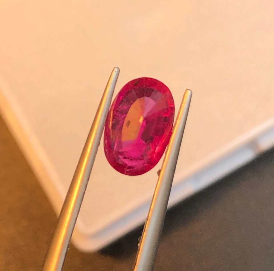 1.45Ct Natural Afghan Ruby Precious Loose Gemstone for Jewelers & Gifts - Image 4 of 4