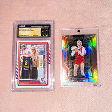 🔥 Sophie Cunningham Indiana Fever 2025 Donruss #24 CGC 10 + Select #12 Prism 🔥