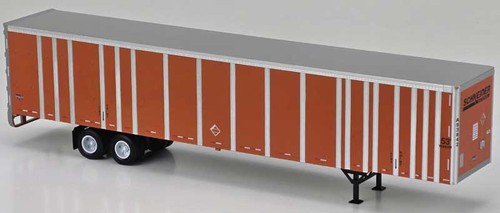 Remolque Bowser 43297 HO Schneider 53' Platewall Highway #93892 | Zustand: New