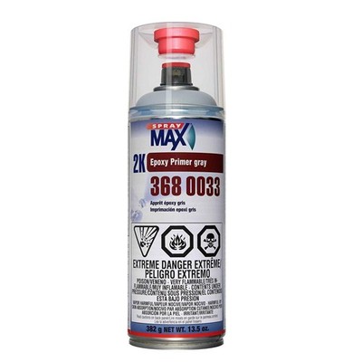 Peter Kwasny SPM-3680033 Spraymax 2k Epoxy Primer  Gray
