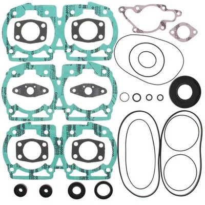Vertex Complete Engine Rebuild Gasket Kit w Oil Seals Ski-Doo Formula MXZ 95