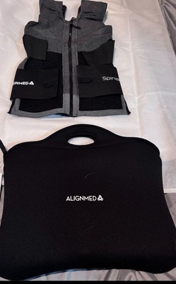 XL ALIGNMED SpinalQ Compression braceMuscle Activation Postural Control 