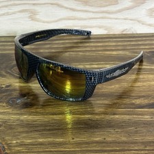 Polarised Choppers Bikers Wrap Sunglasses Carbon Fiber Print Motorcycle Glasses