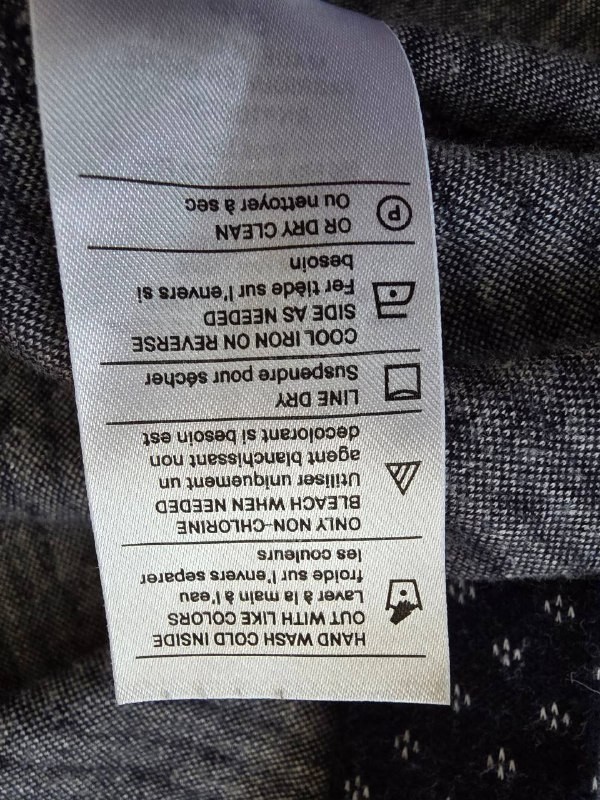 Vince Short Sleeve Button Down Collared Shirt Nav… - image 6