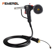 Spool Gun 150A 10 FT Cable Euro Connection Welding Fits Tweco Welding Torch Head