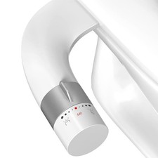 KYUKRI Ultra-Slim Bidet Attachment for Toilet, Non Electric Retractable Nozzles
