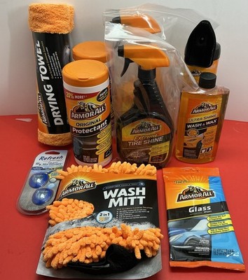 Armor All Superior Car Care Cleaning and Wash Kit - 10 Piece Set