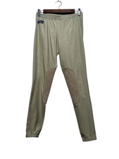 Irideon Issential Suede Knee Patch Tights Pants Womens Medium Beige Equestrian