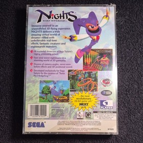 Sega Saturn Nights Into Dreams 1996 Complete in Box Jewel Case
