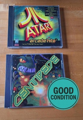 Atari Arcade Hits & Centipede PC CD ROM WIN 95/98 Hasbro Interactive