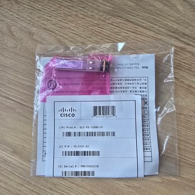 Cisco 100BASE-X SFP GLC-FE-100BX-D - 10000 m - 1550 nm - SMF - -28,2 dB