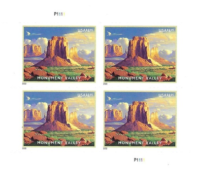 #ad Monument Valley Priority Mail 2022 8.95 x 4 = 35.80*Free Shipping $18.00